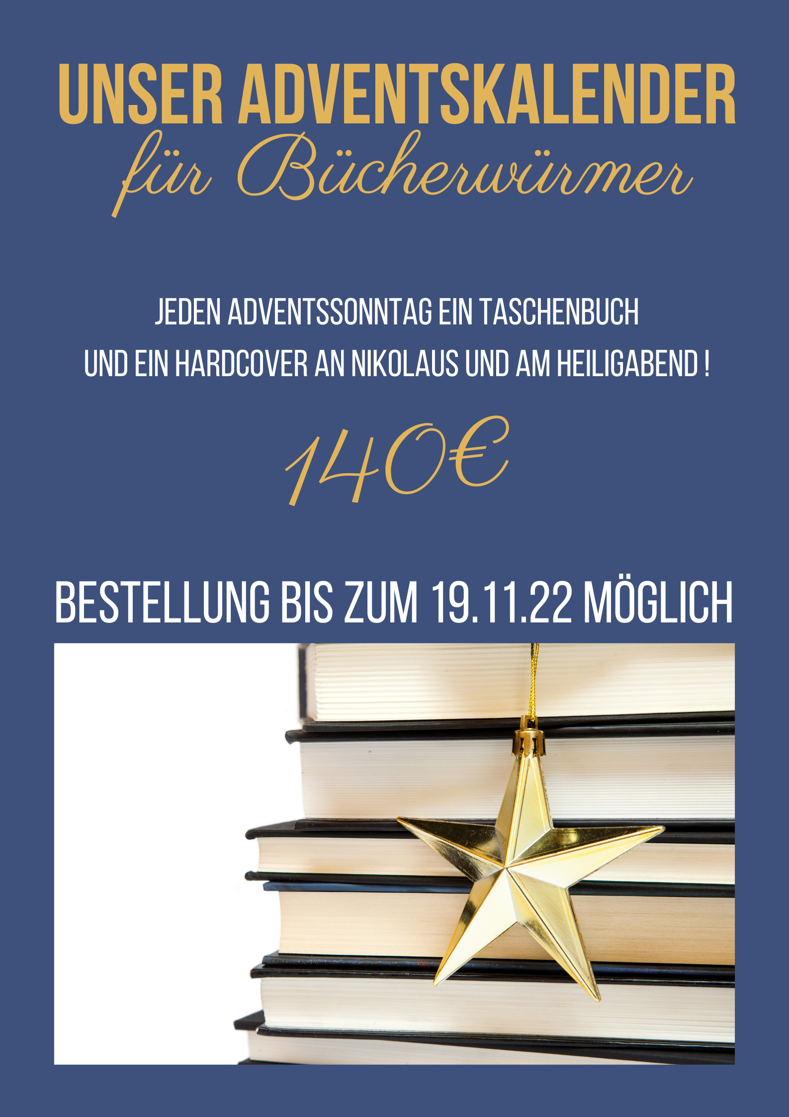 Unser Adventskalender für Bücherwürmer! (1)