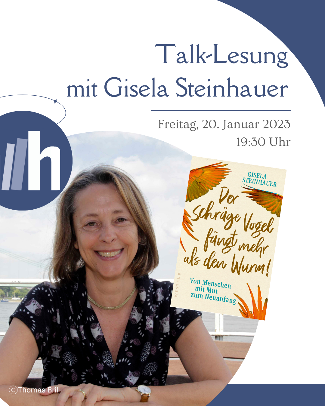 Talk-Lesung mit Gisela Steinhauer